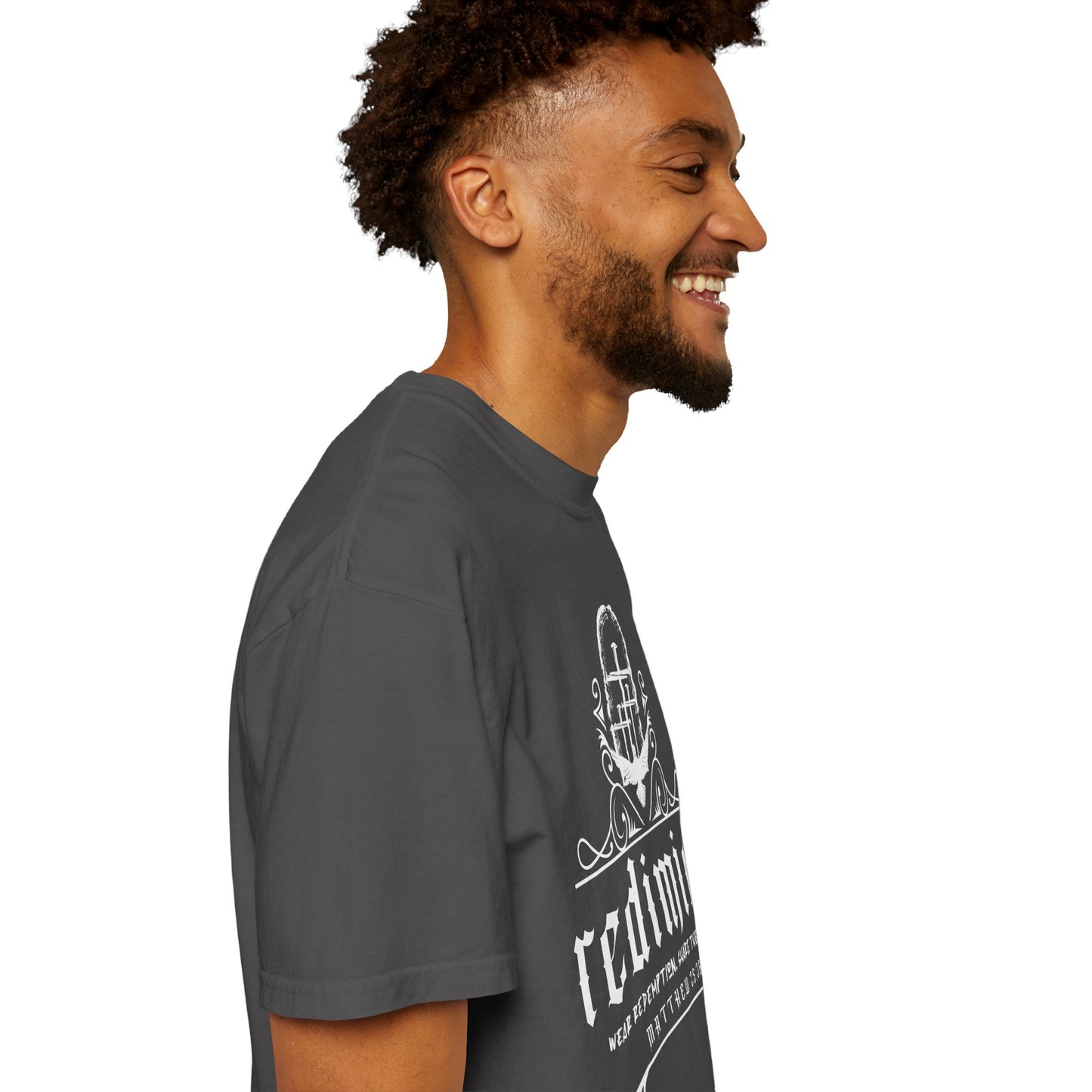 Redimido Signature Graphic Tee (Matthew 13:36)