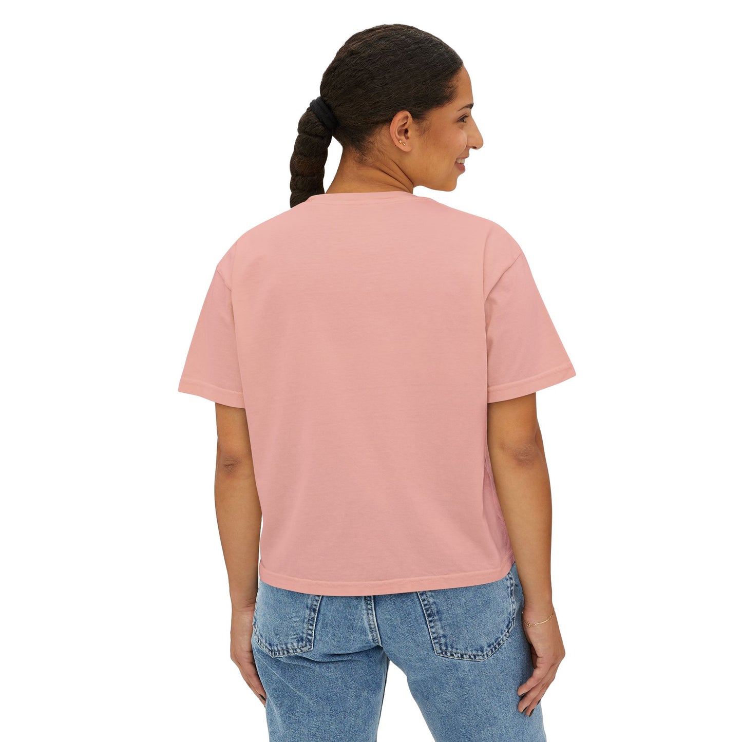 Jesus Changes Everything Boxy Tee — Women’s Faith Graphic Shirt