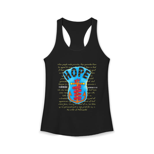 HOPE ANCHORS Women's Ideal Racerback Tank