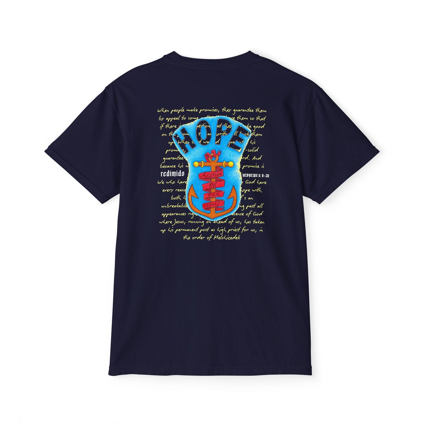 HOPE ANCHORS Pocket T-Shirt