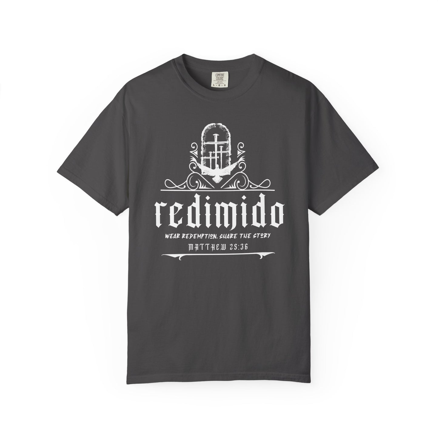 Redimido Signature Graphic Tee (Matthew 13:36)
