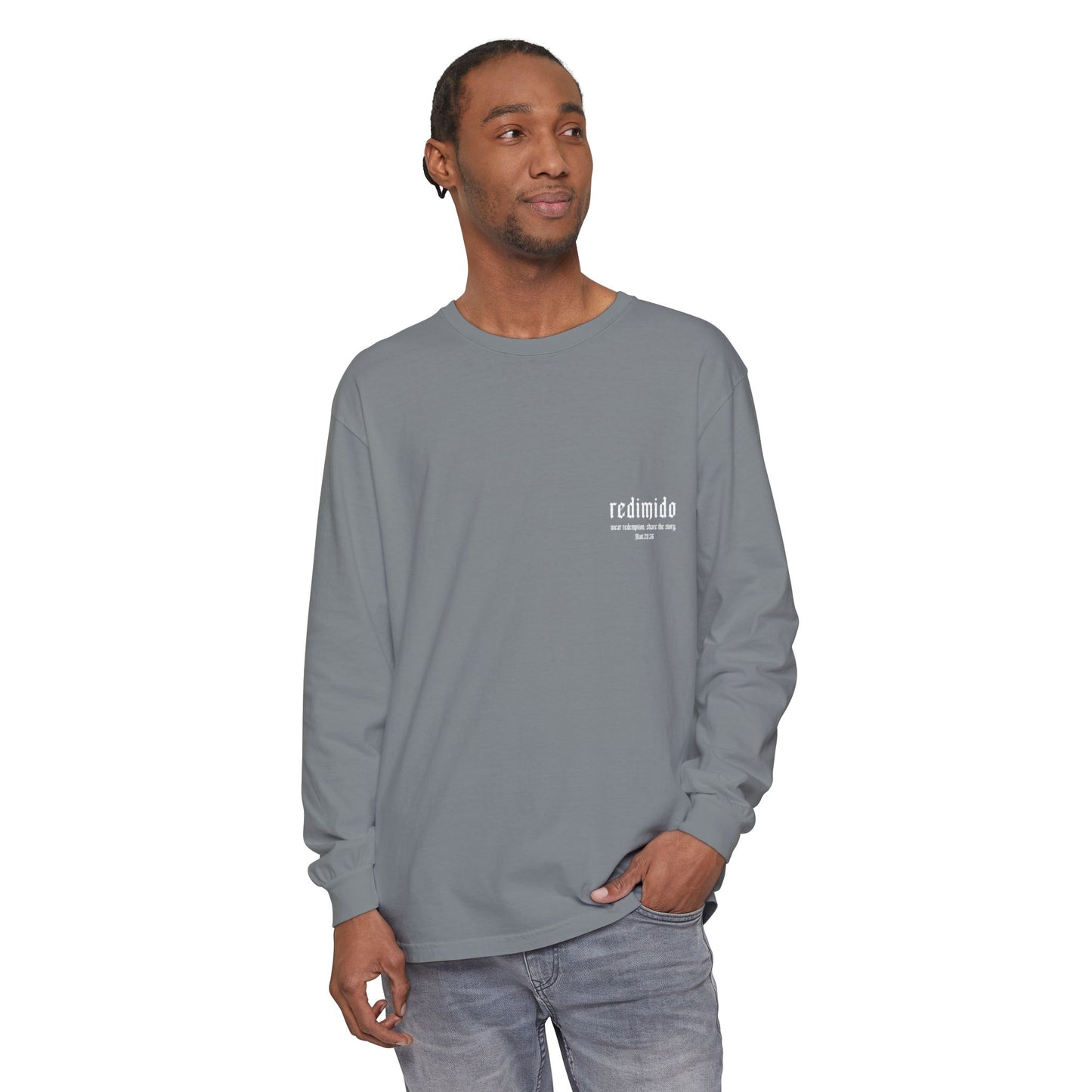 David | 1 Samuel 17:47 Comfort Colors Long Sleeve Tshirt