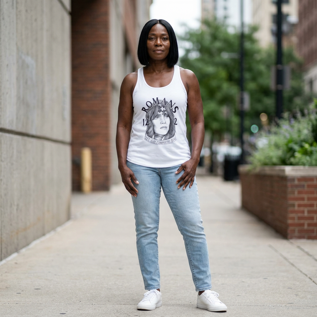 Beautiful – Psalm 30:11” Ballerina Racerback Tank