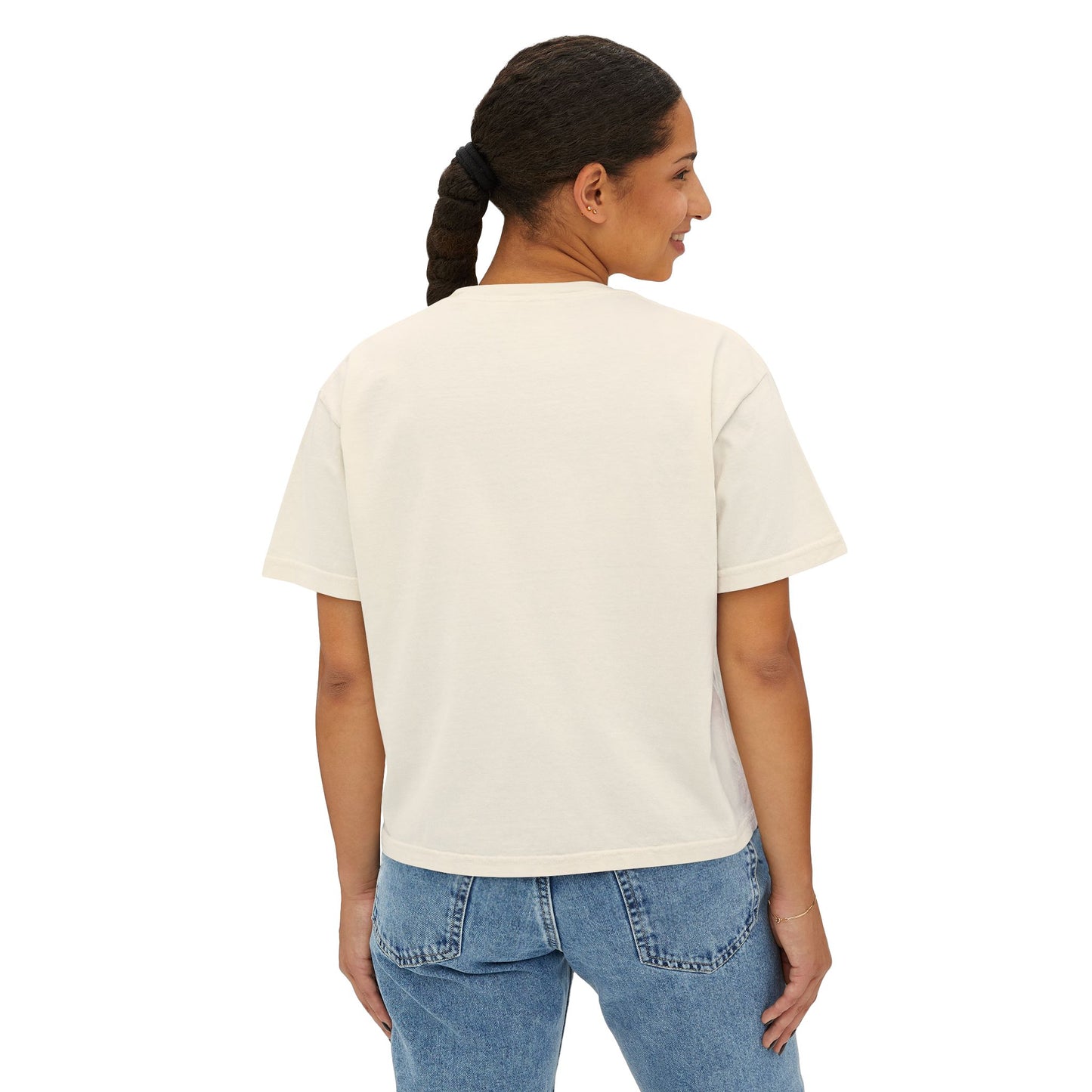 Jesus Changes Everything Boxy Tee — Women’s Faith Graphic Shirt