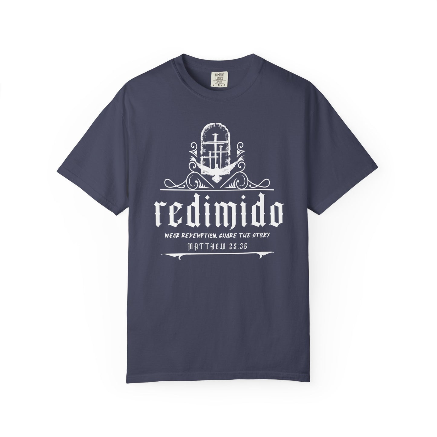Redimido Signature Graphic Tee (Matthew 13:36)