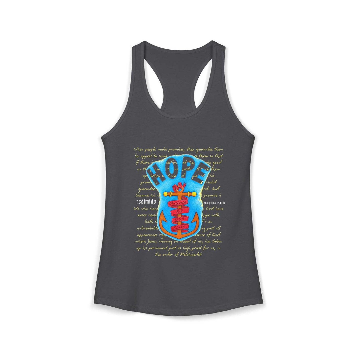 HOPE ANCHORS Women's Ideal Racerback Tank