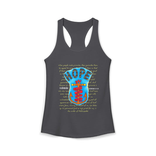 HOPE ANCHORS Women's Ideal Racerback Tank