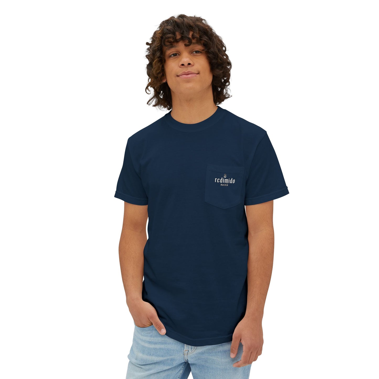 FAITH – Cross & Roses Pocket T-Shirt
