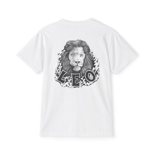 Leo Lion Graphic Pocket T-Shirt