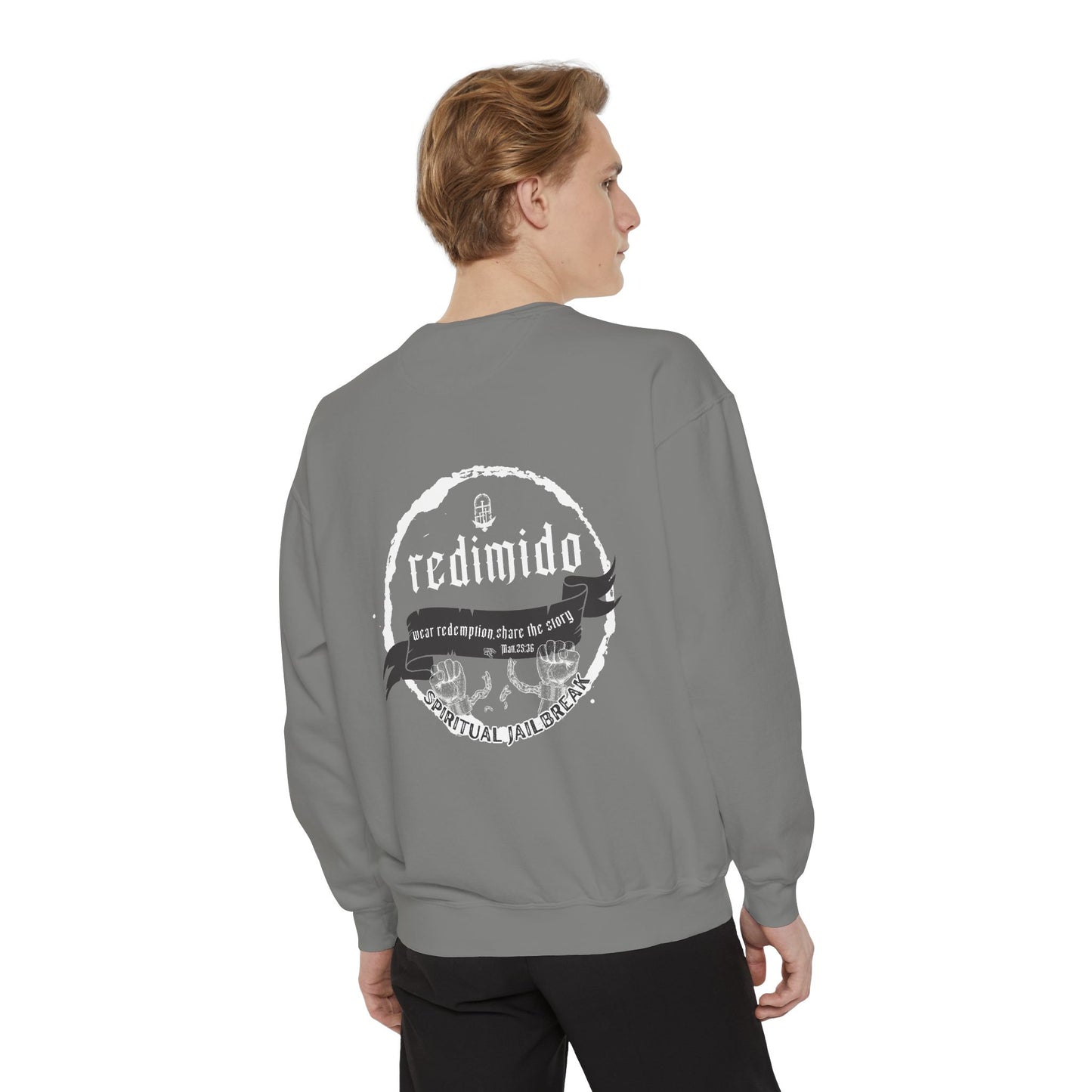 “Redimido – Spiritual Jailbreak” Sweatshirt